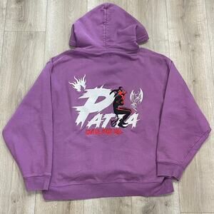 Patta Smile for Me Boxy Hoodie Sweater size Large L Streetwear